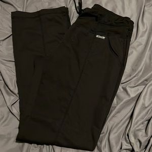 Black scrub pants